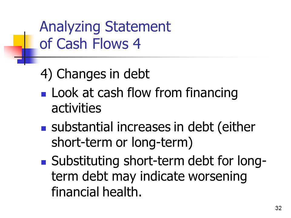 Cash Flow From Financing Activities